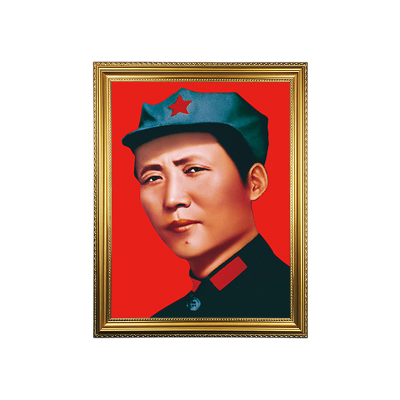 中堂风伟人大厅装饰画毛主席像