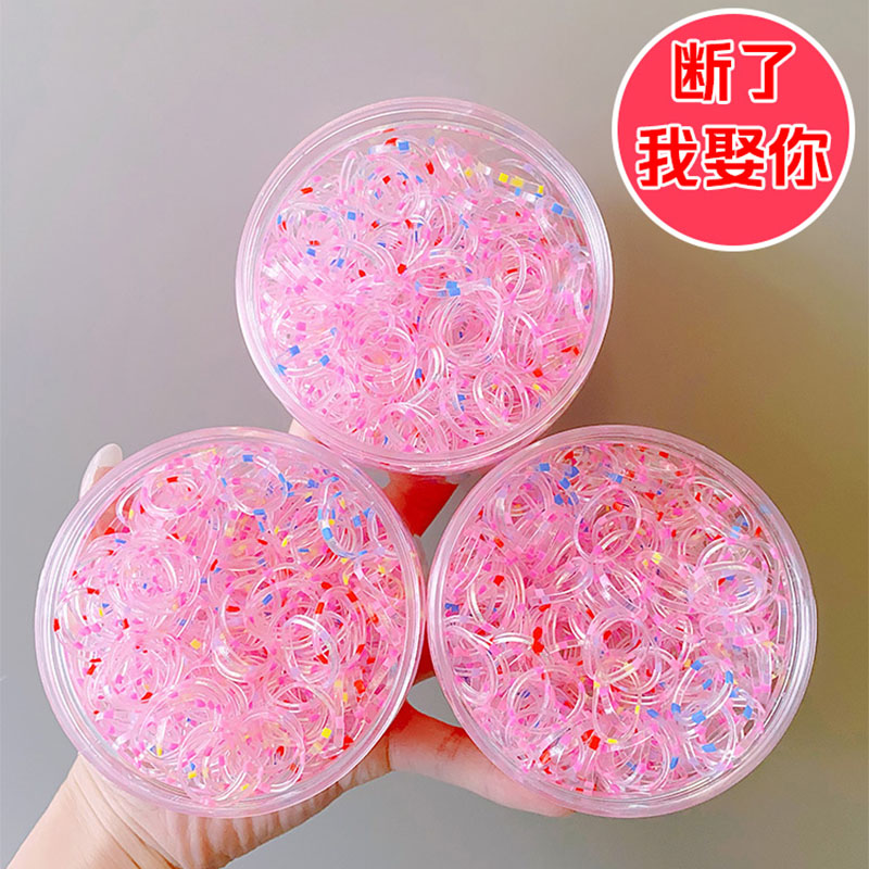橡皮筋女头绳高弹耐用一次性皮筋