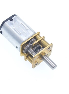 GA12-N20减速马达 智能小车3V6V12V微型直流齿轮减速电机低速电机