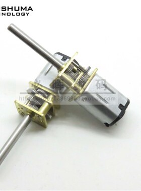 D3*20 GA12-N20减速马达 智能小车3V6V12V微型直流齿轮低速电机