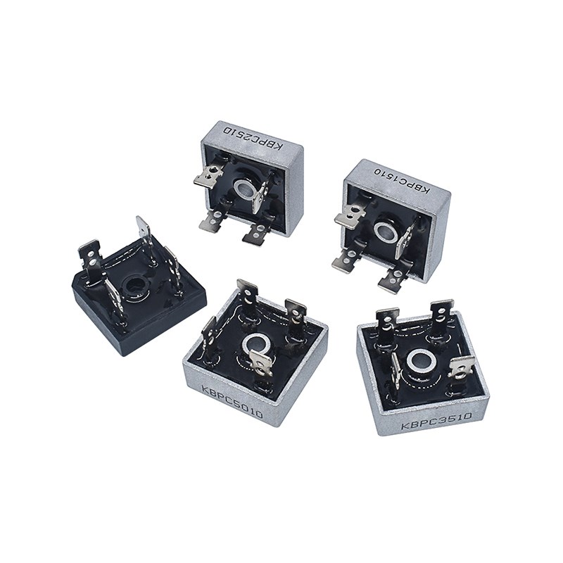KBPC5010 整流桥堆KBPC2510/3510/610方桥单相P扁脚正方形50A1000