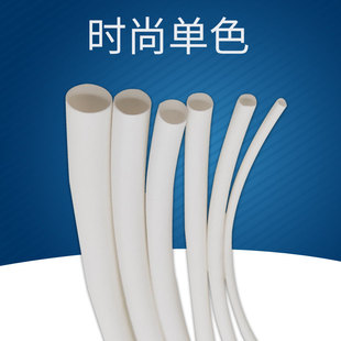 白色热缩管绝缘套管 UL环保阻燃1/2/3/4/5/6/10/12/20mm整卷包邮