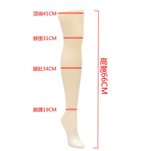 腿模道具长腿模丝袜中通袜腿模袜脚长腿袜模脚模塑料成人腿模道具