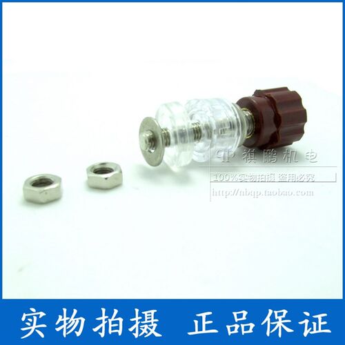 JS-999A接线柱接线端子铜芯直径5MM红/黑