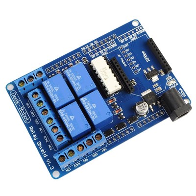 四路5V继电器扩展板 Relay Shield V1.3 SUNLEPHANT