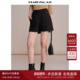 2025秋季 阔腿裤 新品 曼德诗高腰百搭短裤 直筒OL西装 裤 休闲裤 子