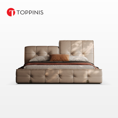 Toppinis主卧高端电动功能真皮床