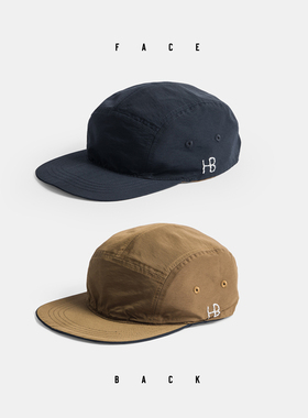 德山商店 X Burcs Grantex®防泼水两面穿软顶刺绣户外露营帽帽子