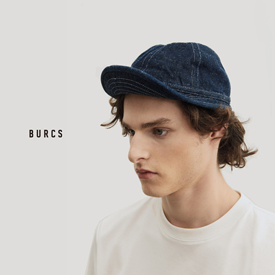 帽burcs短檐男女机修帽原创复古