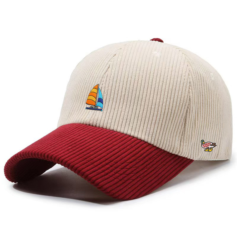 【官网正品】HUMAN WEEH简约百搭撞色灯芯绒鸭舌帽棒球帽刺绣休闲,运动/瑜伽/健身/球迷用品,棒球帽,淘宝优惠券,粉丝福利购,淘宝优惠卷