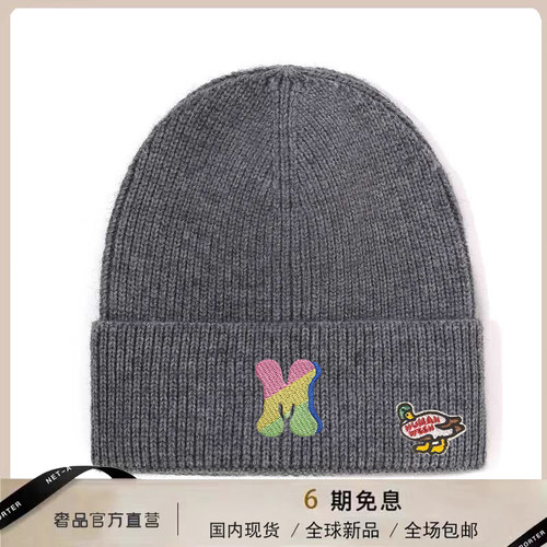 【官网正品】HUMAN WEEH保暖百搭男女同款时尚针织帽秋冬新款加厚