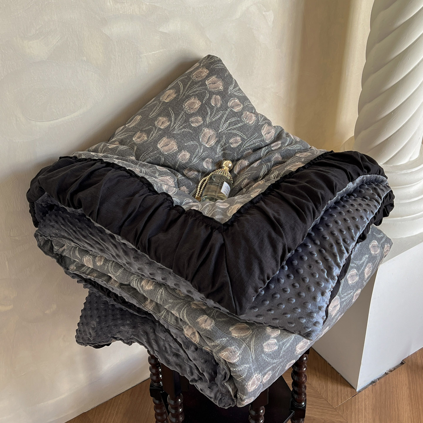 法式豆豆绒被子2025新款