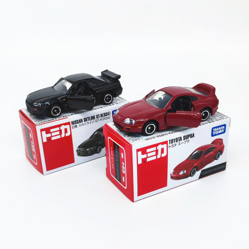TOMY多美卡合金汽车模型REBORN NISSAN SKYLINE GT-R BNR34玩具摆