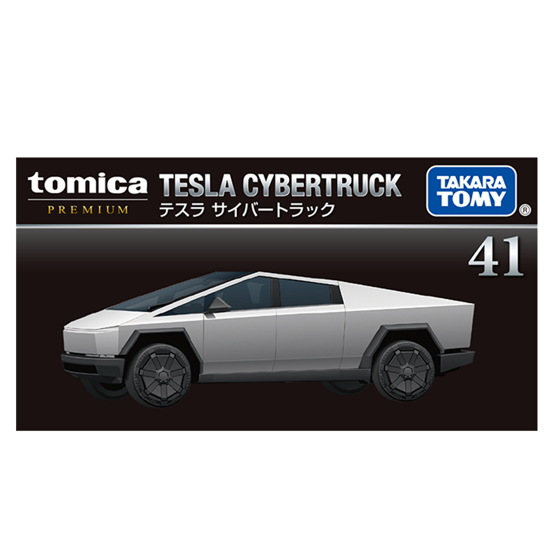 TOMY多美卡合金汽车模型特斯拉