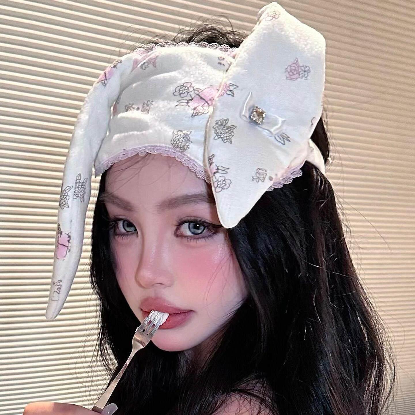 小兔子眼罩疲劳缓解遮光蒙眼挂耳式护眼罩成人好物遮眼护眼睛舒适