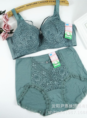 大码薄棉全罩杯文胸套装75-100BCDEF全码 薄款文胸杯加大码胸罩