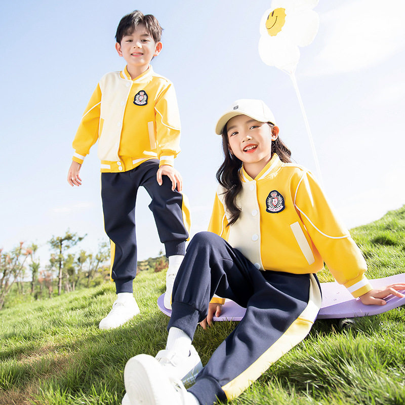 小学生校服幼儿园园服短袖夏季运动服秋冬男女春秋长袖四件套班服
