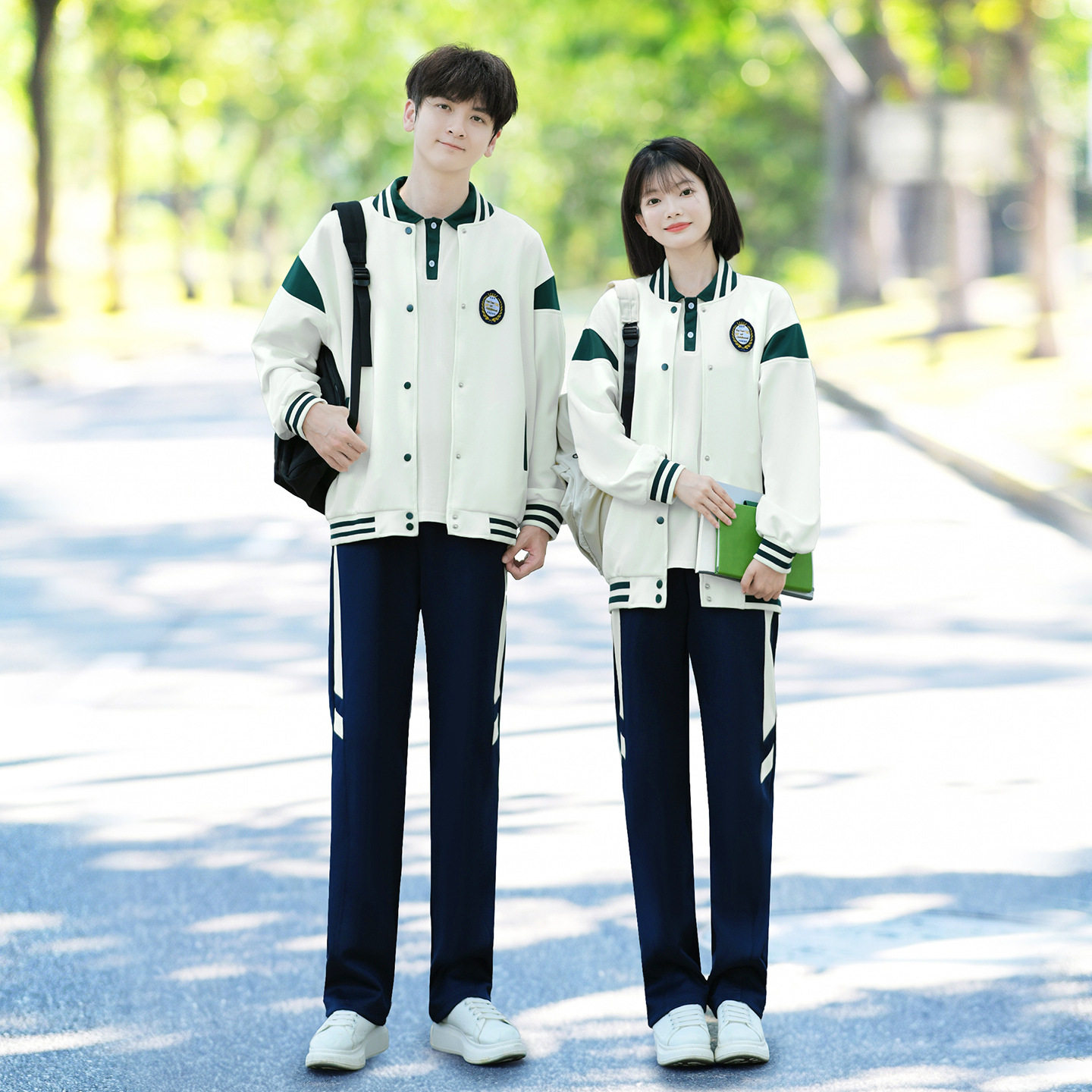 班服套装学院风新款校园棒球服运动会开幕式三件套初高中学生校服