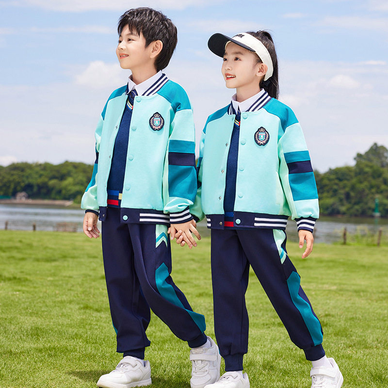 小学生校服幼儿园园服春秋长袖秋冬运动服男女短袖两三四件套班服
