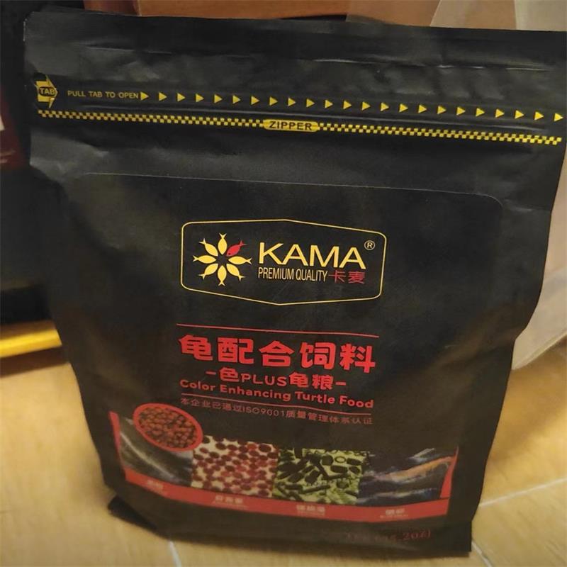 海豚卡麦发色龟粮焕红龟粮通用 乌龟颗粒火焰龟增色饲料