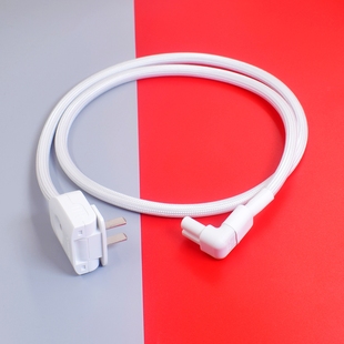 新品弯头发烧HIFI八字尾适用索尼/三星回音壁8字尾插头音响电源线