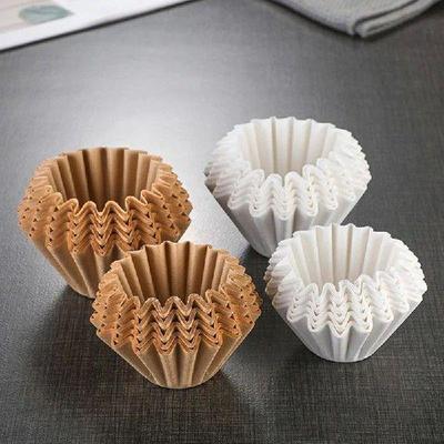 50PCS Filter Paper Wave Coffee Dripper Crystal Eye Pour