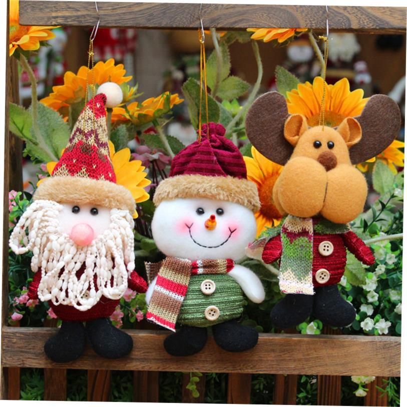 Christmas tree decoration pendant Gift Elk snowman old man