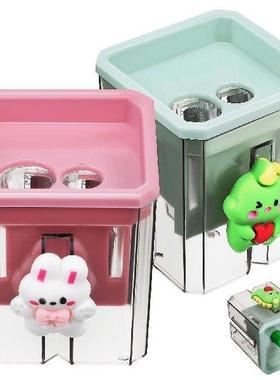 2 Pcs Hand Held Pencil Sharpener Electric Sharpeners for