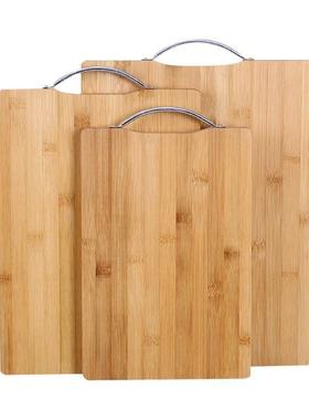 cutting board bamboo square sticky board small solid wood mo