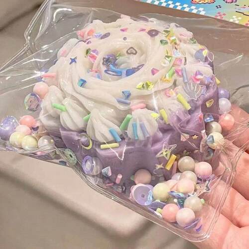 Taba Squishy Cake Doughnut Stress Relief Toy, Extra Large Se