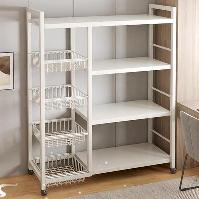 Kitchen storage rack bathroom Shelf Trolley iron shelves