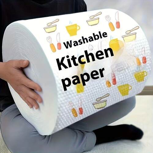 1 roll (400 sheets), lazy cloth, disposable kitchen tissue,