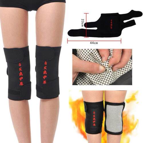 1 Pair Self Heating Knee Pads Magnetic Therapy Kneepad Pain