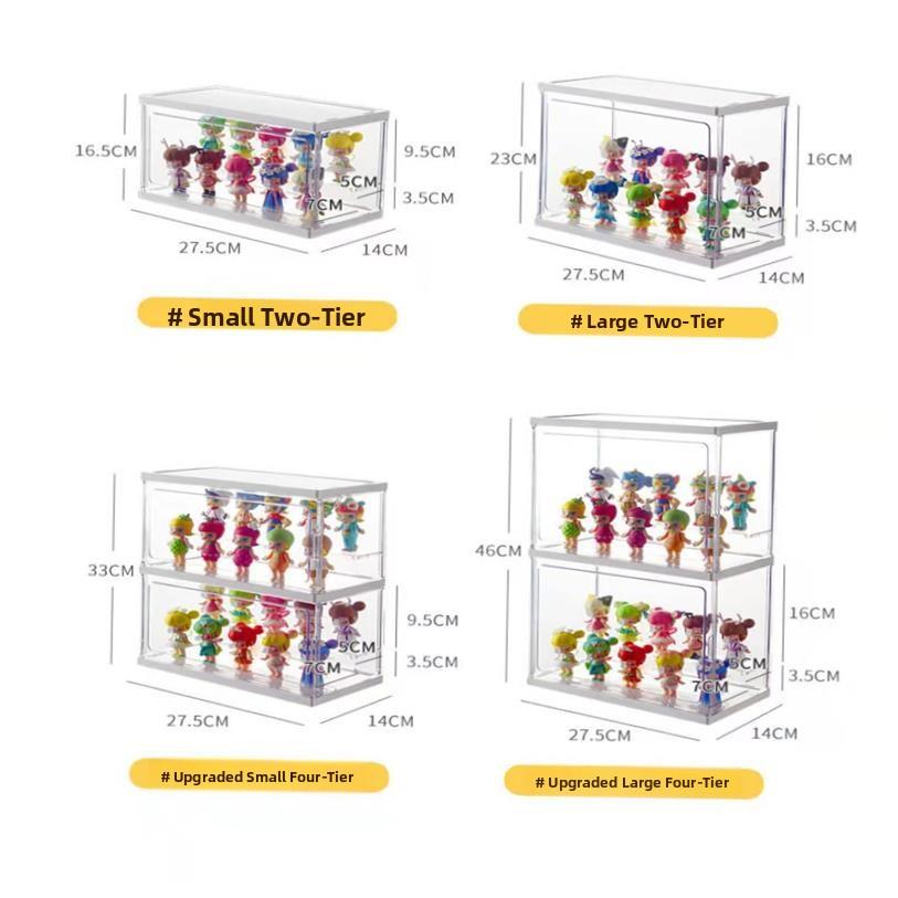 blind box storage display shelf music expert office盲盒收纳