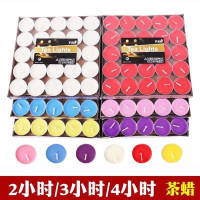 100pcs smokeless candles Boil tea candle tealight lights蜡烛