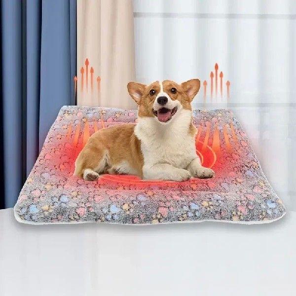 Flannel Thickened Dog Bed Mat Soft Pet Sleeping Mat for