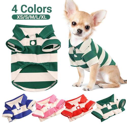 Pet Dog Shirt Summer Dog Clothes Casual Clothing for Small