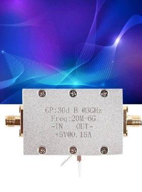 20M-6G RF Wideband Amplifier Module, High Gain 30Db LNA Low