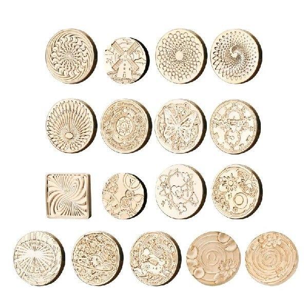 Scraping Wax Stamp Head, Sealing Wax Stamp Head