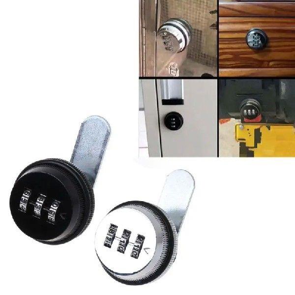 Letter Box Cylinder Locks Zinc Alloy Drawer Password Locks