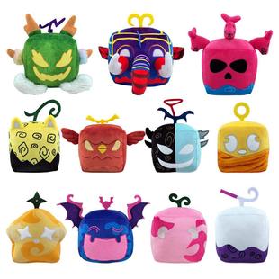 2024 New Blox Fruits Figurines Plush Toy Anime Adventure0