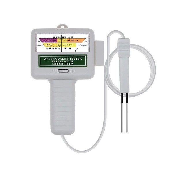 PH Chlorine Meter Tester 2-in-1 Portable Water Quality