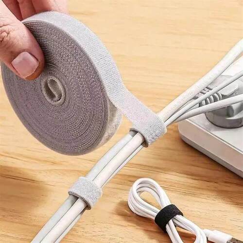 1/5M Cable Organizer Cable Management Wire Winder Tape Earph