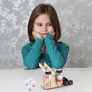 DIY Science Experiment Model Kit Wooden Electric Ball
