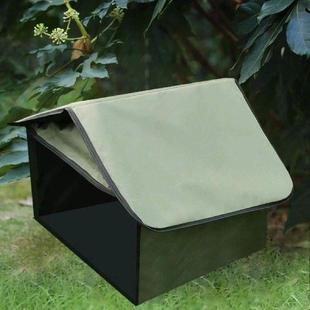 Outdoor Stray Cat Shelter, Warm Feral Pet Cave, Outdoor