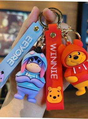 Disney Cartoon Anime Lilo and Stitch Pendant Keycha Holder C