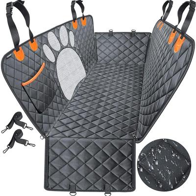 Thickened Dog Car Rear Seat Cover for Scratches Prevention W