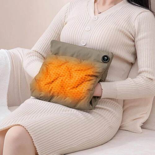Portable Hand Warmer Goose Down Heating Pad for Hands Warmin