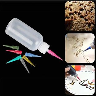 Squeeze Bottles Cake Jam Decor Nozzles Painting Cream with