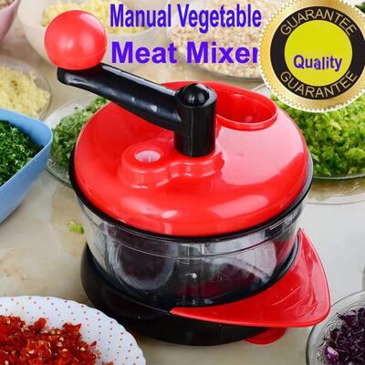 Multi Use manual vegetable meat mixer cutter food processor